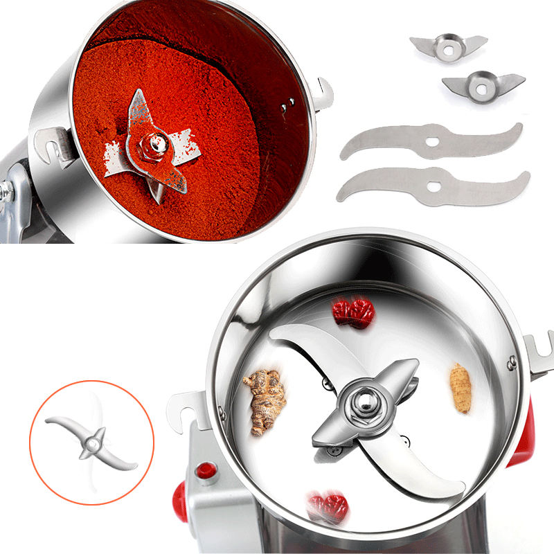Powerful household grinder! Grind herbs, grains, and coffee beans with this versatile grinder, perfect for Africa!