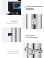 Whole-house stainless steel high-flow water purifier Rural household high-flow high-precision filtration system Outdoor water source central water purification equipment