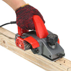Professional woodworking electric planer, small tabletop portable dual-purpose planer, with flip-up planer function professional woodworking tools