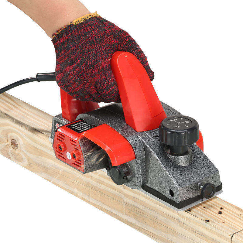 Professional woodworking electric planer, small tabletop portable dual-purpose planer, with flip-up planer function professional woodworking tools