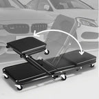 【Auto Repair Creeper】Lie-Flat Design ✨ Reinforced Structure & Safer ✅ 360° Smooth Mobility 🛠️ Significantly Boosts Repair Efficiency!