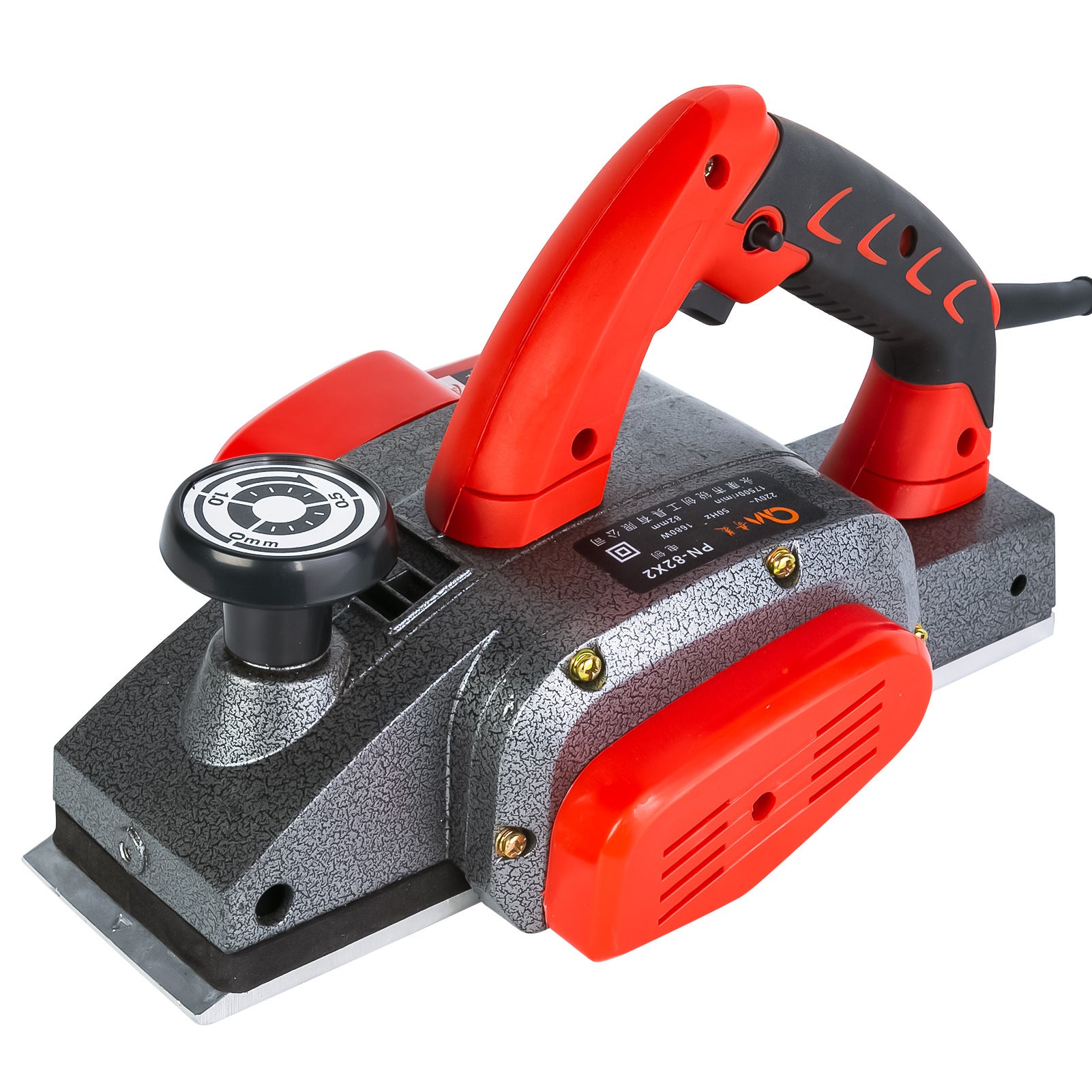 Professional woodworking electric planer, small tabletop portable dual-purpose planer, with flip-up planer function professional woodworking tools