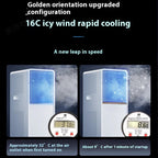 Suitable for office/rental/home use, portable air conditioner, punch-free installation, small space cooling solution