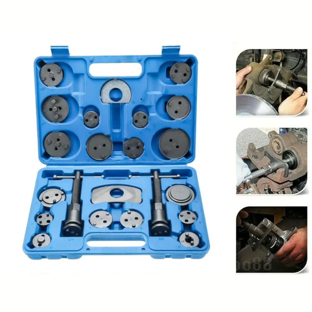 Professional Brake Maintenance Tool Kit Universal 22 Pcs Brake Piston Wind Back Set