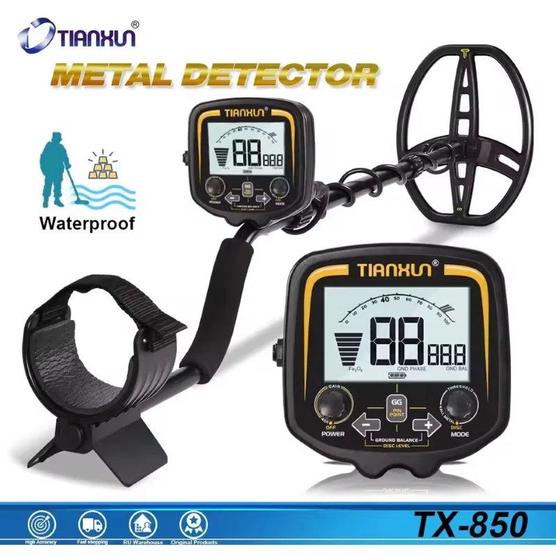 Professional Gold Detector 5 Meters Deep Metal Detector Underground for Gold
