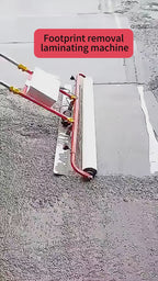 Concrete Laminating Machine Cement Flooring Vibrating Cover Film Machine to Remove Footprints Vibration Leveling Ruler