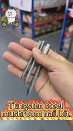 Tungsten Steel Mushroom Nail Drill Bit for Tire Repairs
