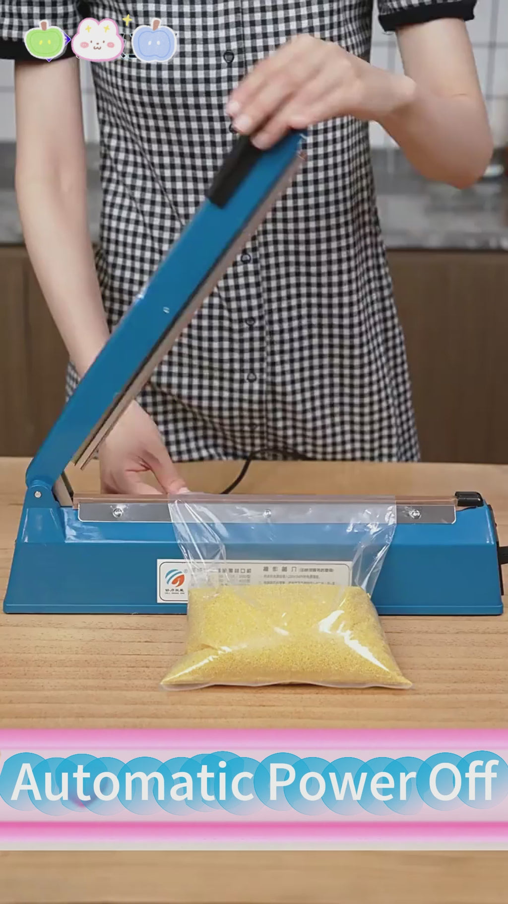 ◎Seal Different Bags with One Simple Tool