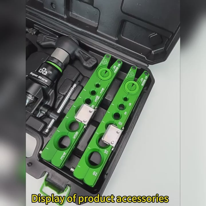 ST-R806FT Copper Tube Pipe Expander Set Flaring Drill Ratchet Type Air Conditioning Tools Refrigeration Tools